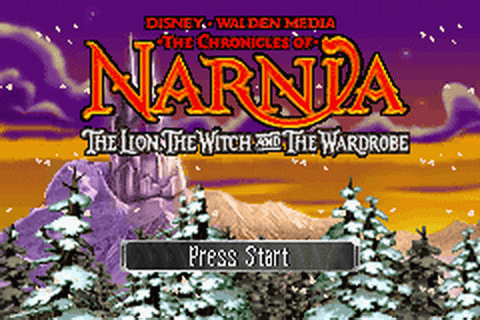 Chronicles of Narnia Lion Witch and the Wardrobe screenshot 2 for GameBoy Advance
